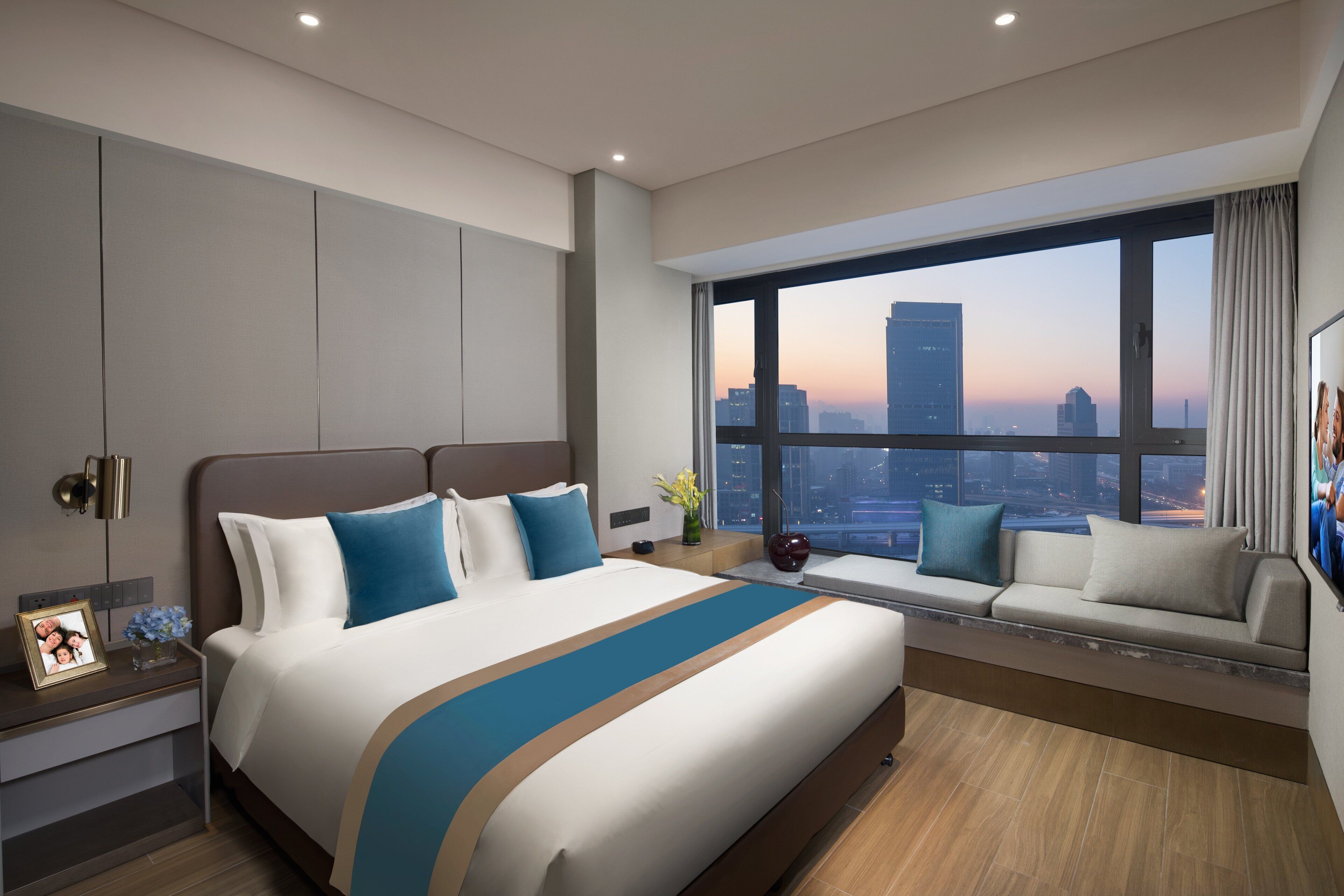 Ropa de cama hipoalergénica, caja fuerte, decoración individual