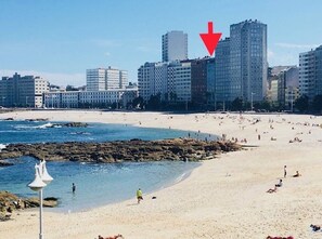 Beach - Apartment with incredible views of Riazor beach (La Coruña)