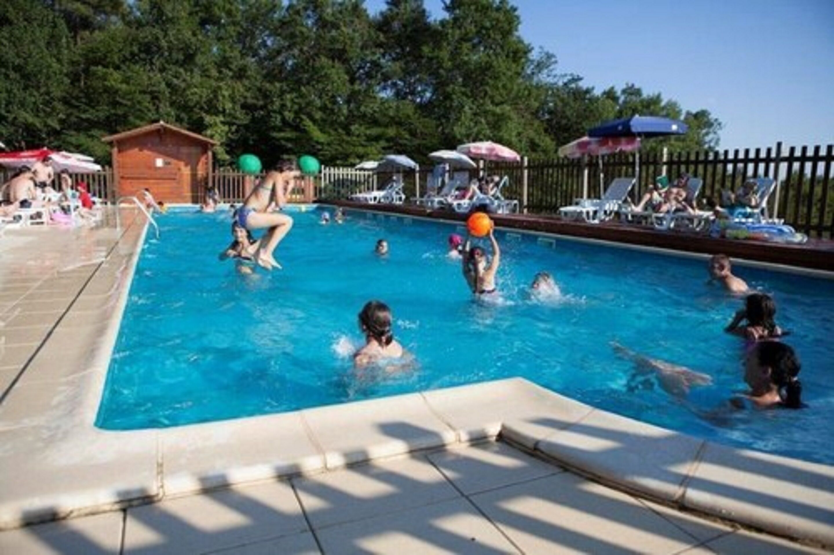 Seasonal outdoor pool
