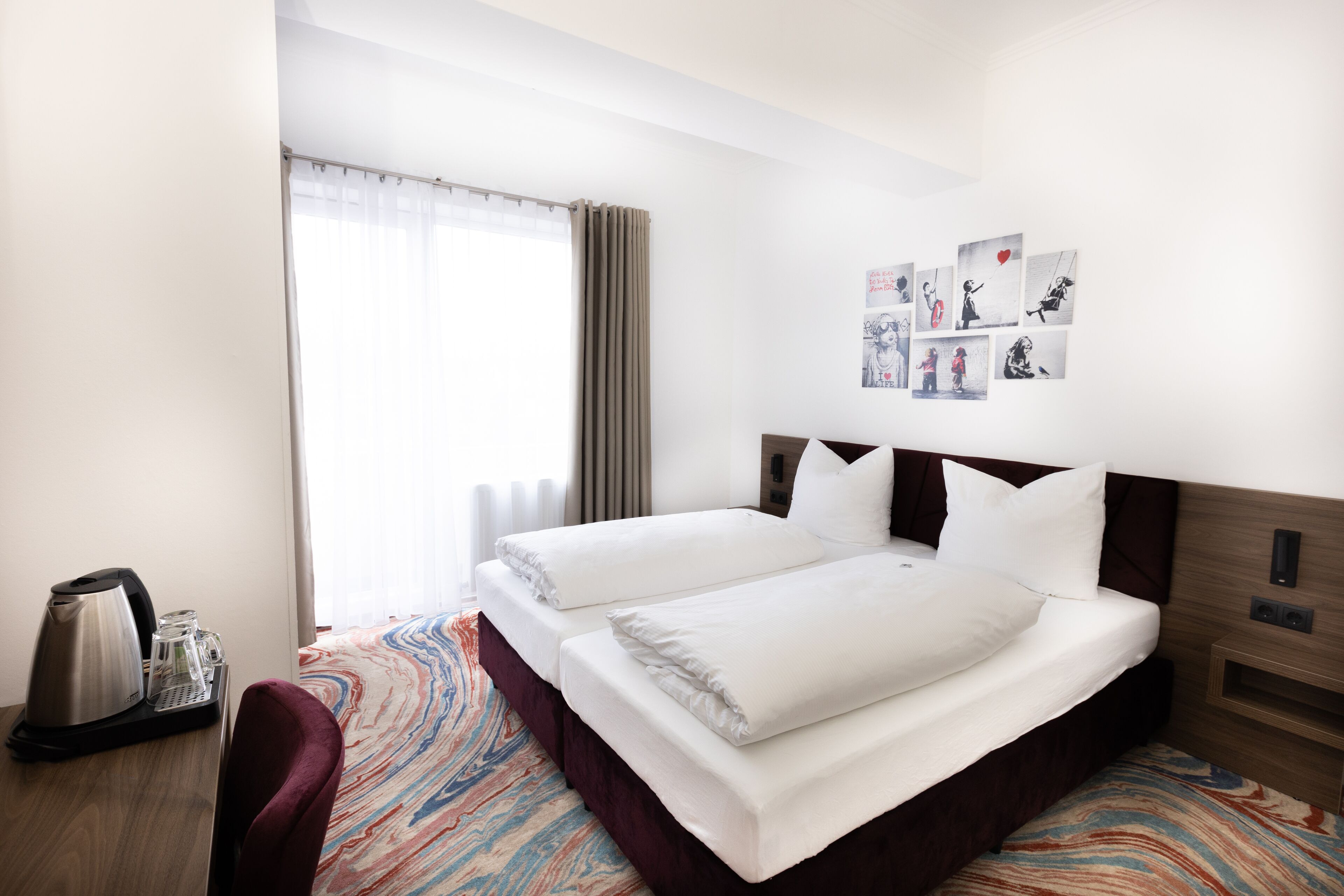 standard double or twin room | 1 bedroom, desk, soundproofing, iron/ironing board