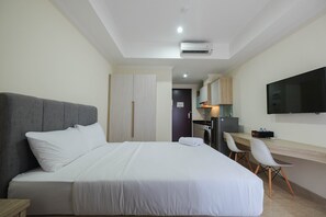 ห้องพัก | 1 ห้องนอน, โต๊ะทำงาน, Wi-Fi ฟรี, ผ้าปูที่นอน