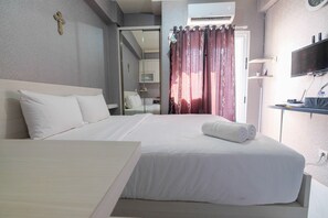 Quarto | 1 quarto, escrivaninha, Wi-Fi de cortesia, roupa de cama