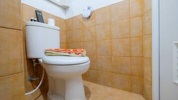 Room | Bathroom | Shower, towels, toilet paper