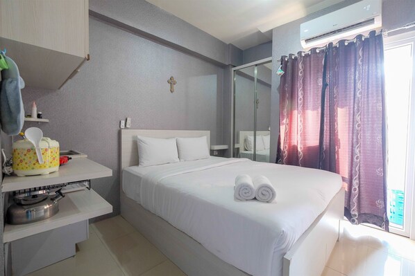 ห้องพัก | 1 ห้องนอน, โต๊ะทำงาน, Wi-Fi ฟรี, ผ้าปูที่นอน