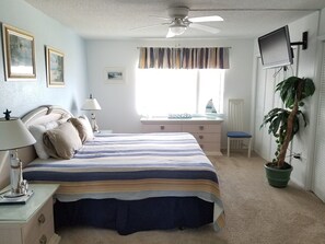 公寓式客房, 多张床, 阳台, 海洋景观 | 2 多间卧室、免费 WiFi