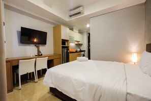 Chambre | 1 chambre, Wi-Fi gratuit, draps fournis