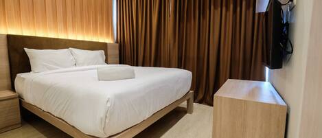 Rom | 2 soverom, strykejern/-brett, wi-fi (inkludert) og sengetøy