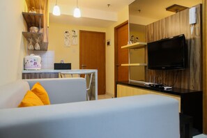 Interior - Modern 1BR with Sofa Bed @ Cinere Bellevue Apartment (Depok)