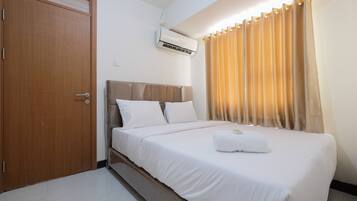 Habitación | 2 dormitorios, escritorio, wifi gratis y ropa de cama