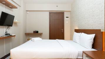 Chambre | 1 chambre, bureau, Wi-Fi gratuit, draps fournis