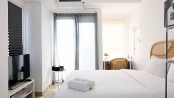 Habitación | 1 habitación, escritorio, wifi gratis y ropa de cama