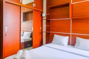 Zimmer | 2 Schlafzimmer, Schreibtisch, kostenloses WLAN, Bettwäsche