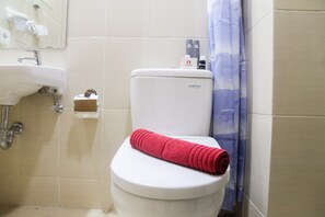Bathroom - 1BR with Working Space The Oasis Apartment Cikarang (Cikarang)