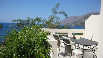 Superior Studio, Sea View | Balcony view