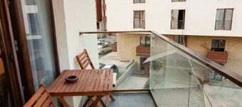 Accommodation is located in new Gudauri