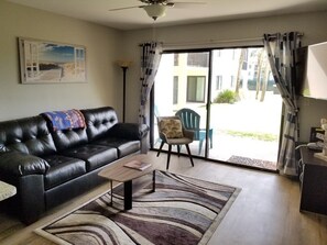 Apartment, Mehrere Betten, Terrasse, Gartenblick | Ausblick vom Zimmer