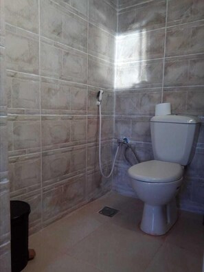 Dusche, kostenlose Toilettenartikel, Haartrockner, Bidet
