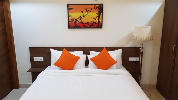 Kamar Deluks | Kedap suara, setrika/meja setrika, dan tempat tidur lipat/tambahan