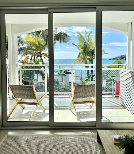 Maho Beach Escape; Sunset Ocean View