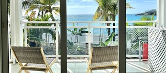 Maho Beach Escape; Sunset Ocean View