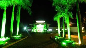 Front of property - evening/night