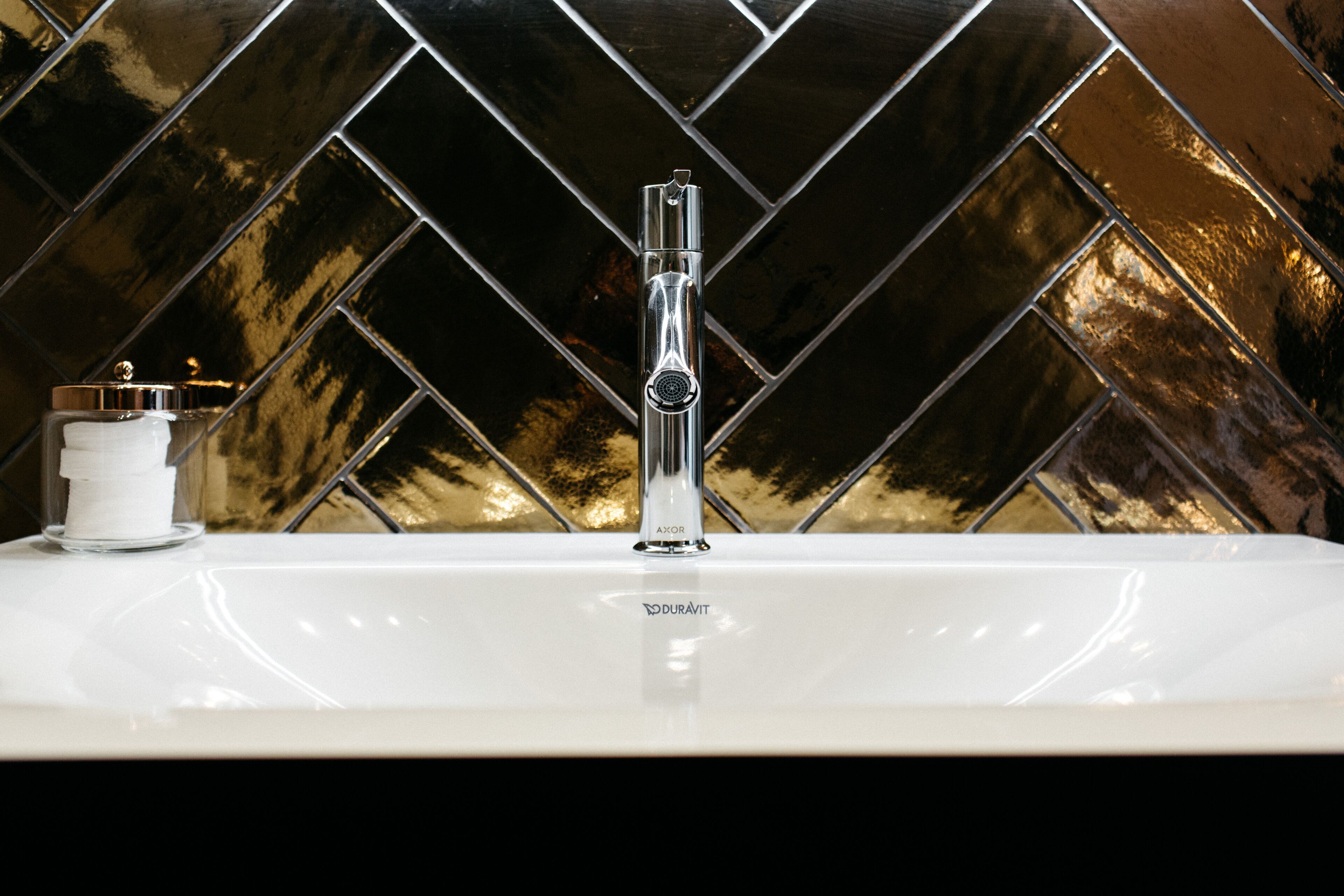 luxury room | bathroom | designer toiletries, hair dryer, bathrobes, slippers