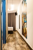 City Double Room | Desk, blackout drapes, soundproofing, rollaway beds