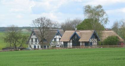 Very cozy 5***** half-timbered house with sauna & fireplace + terraces + attic