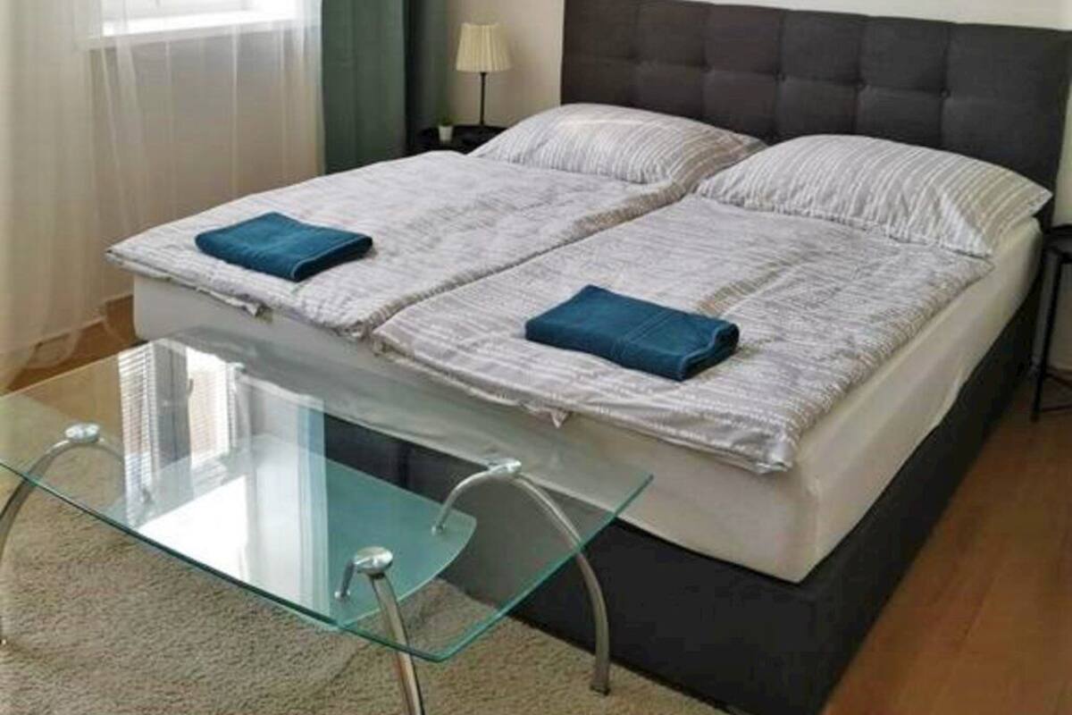 Apartment, 1 Bedroom, Terrace | Desk, laptop workspace, blackout drapes, soundproofing