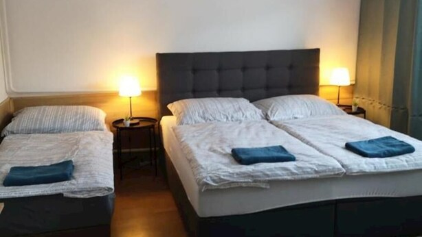 Apartment, 2 Bedrooms, Terrace | Desk, laptop workspace, blackout drapes, soundproofing - Apartmány Centro (Piestany)
