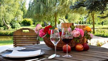 Udendørs spisemuligheder