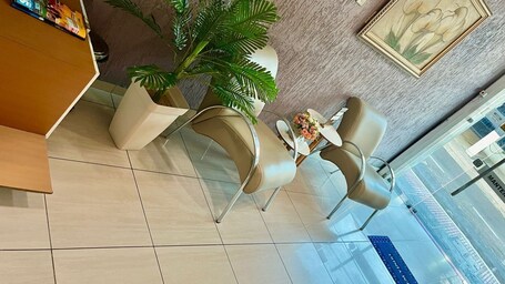 Interior entrance