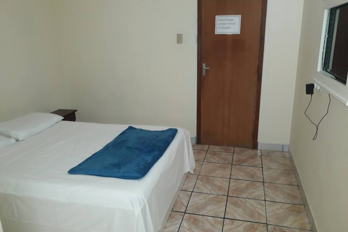 Blackout curtains, iron/ironing board, free WiFi, bed sheets