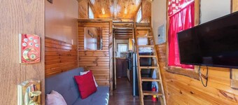 Coquette et rustique Tiny House Rudy - dans le centre-ville de Leadville avec WiFi gratuit