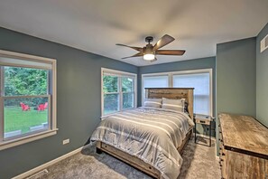 3 habitaciones, escritorio, internet y ropa de cama 