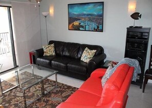 Condo, Multiple Beds, Private Pool, Ocean View | Living room - Sea Place 11206 (St. Augustine)