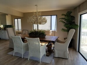 House, Multiple Beds, Balcony, Partial Ocean View | Private kitchen | Fridge, microwave, stovetop, dishwasher - Seas the Day (Palm Coast)