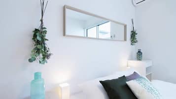 2 間睡房、熨斗/熨衫板、Wi-Fi、床單