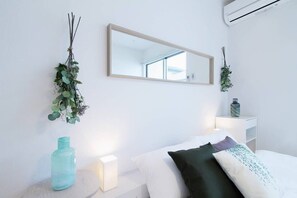 2 室のベッドルーム、アイロン / アイロン台、WiFi、ベッドシーツ