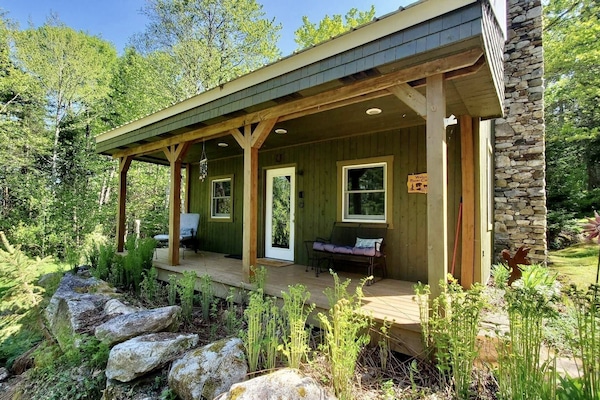 Relax on the porch and take in the natural beauty.