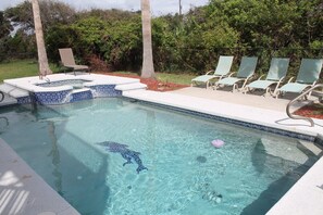 Außenpool, beheizter Pool