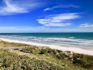 On the beach - Windjammer 403 (St. Augustine)