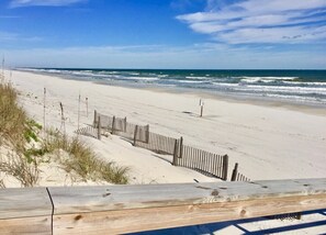 On the beach - Windjammer 403 (St. Augustine)
