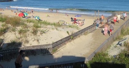One Block to Beach, No steps to enter, Waterfront Decks