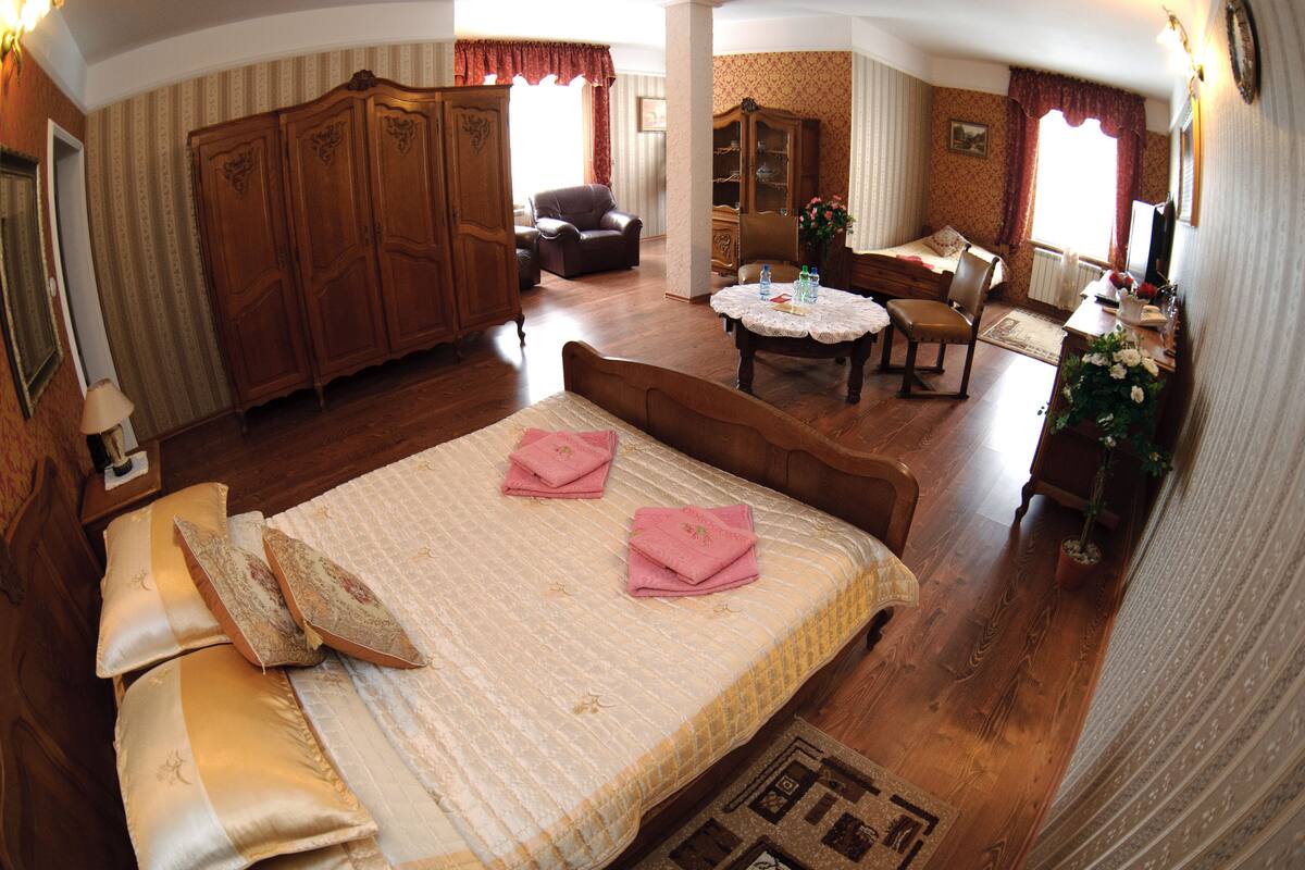 Comfort Quadruple Room | In-room safe, blackout curtains, iron/ironing board (on request)