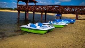 Private beach, beach bar - Hotel & Spa Antyczny Dwór (Glogów Malopolski)