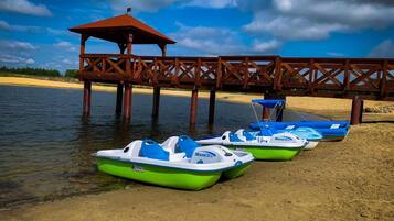 Plage privée, bar de plage