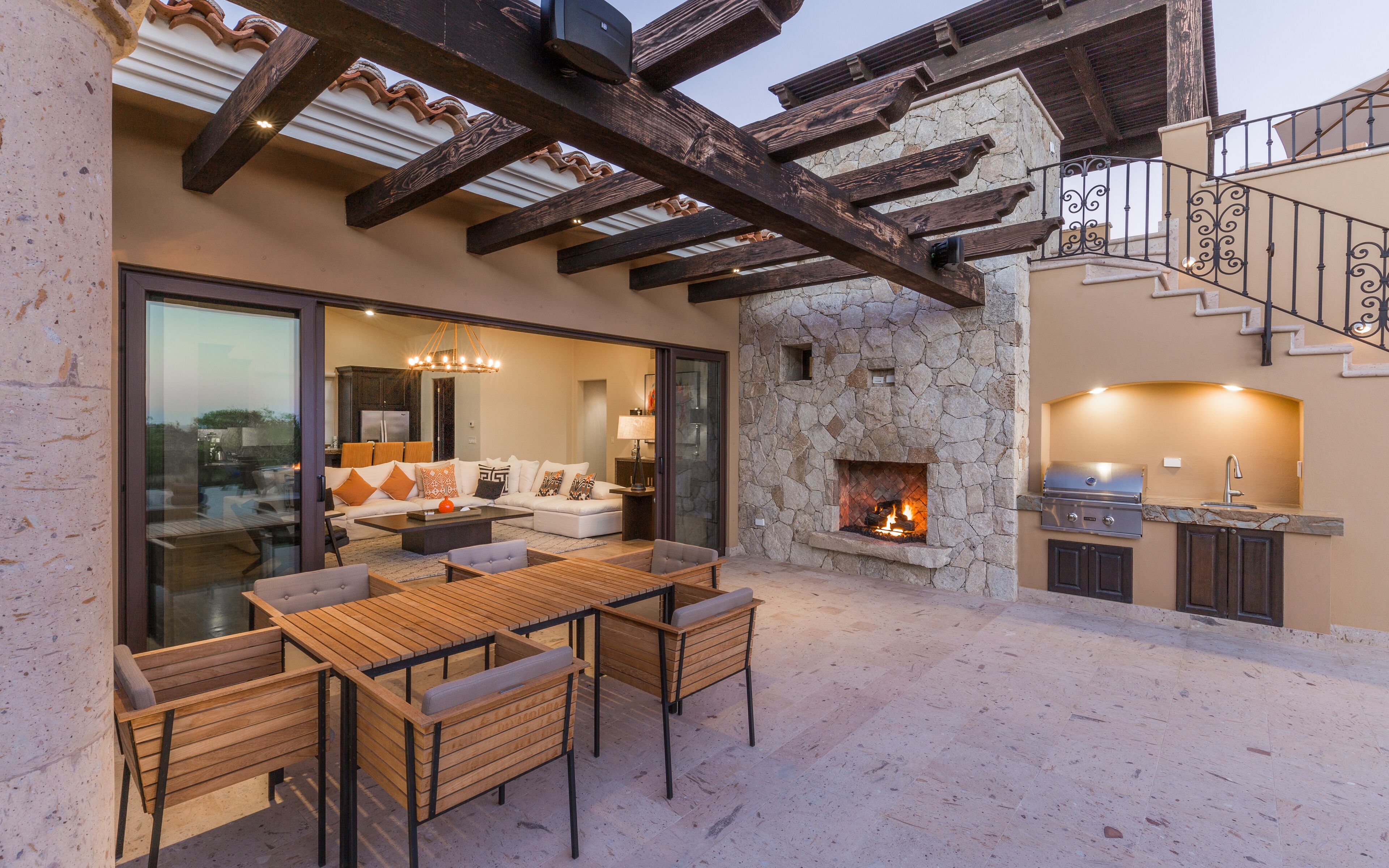 Udendørs spisemuligheder