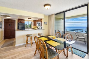 Condo, Multiple Beds (White Sands Village#213) | Private kitchen | Dishwasher, paper towels