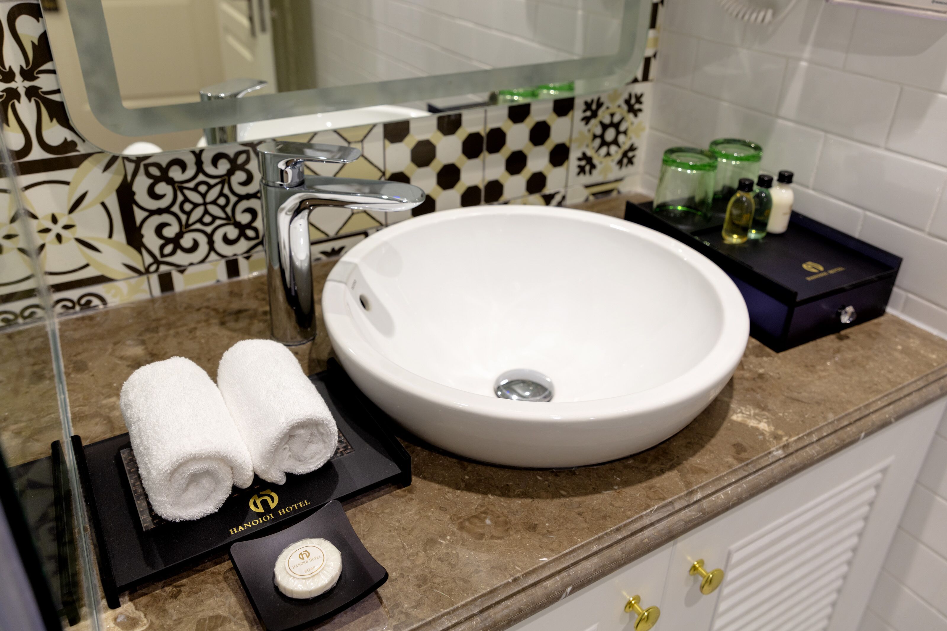 free toiletries, hair dryer, bathrobes, slippers